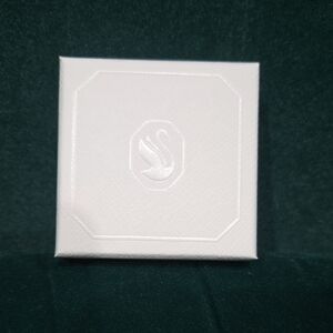Swarovski White Embossed Box